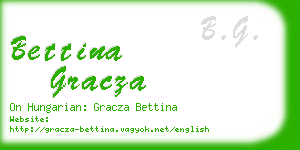 bettina gracza business card